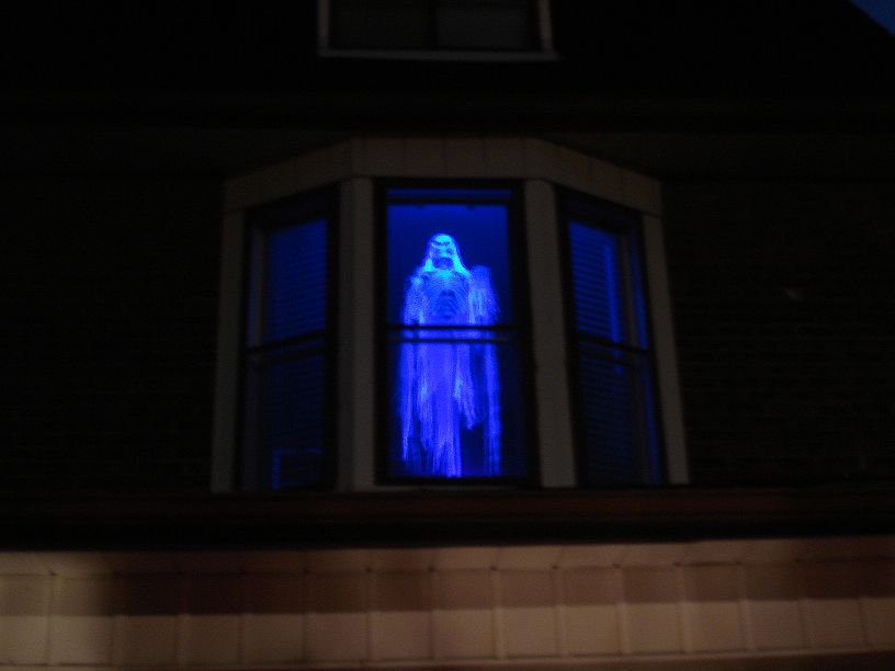 Creepy Following Window Ghost Is A Must Have Window Decoration ! | Rare